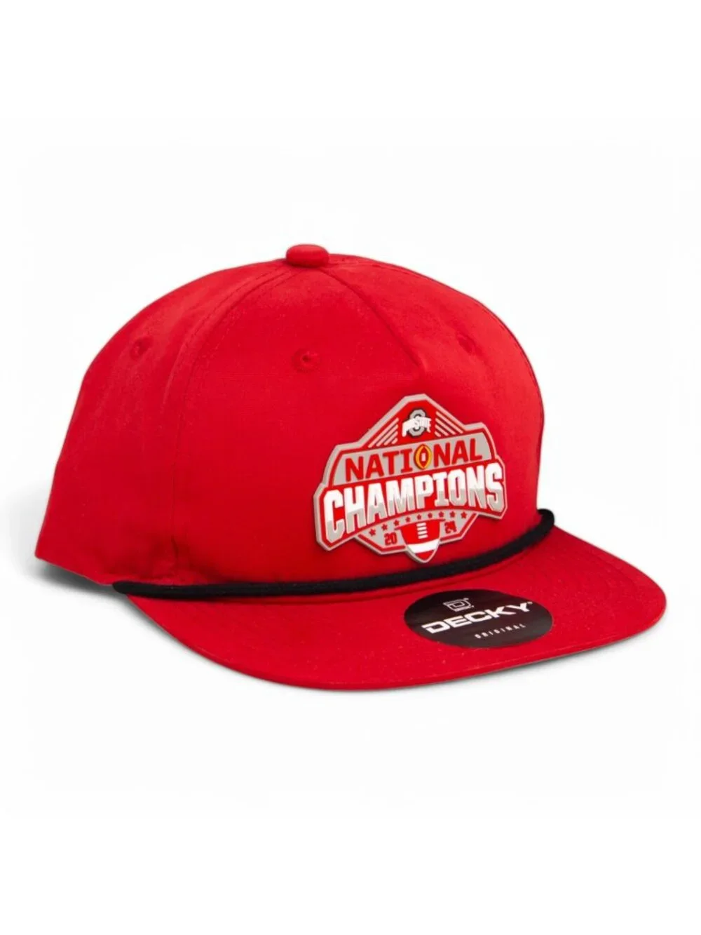 Ohio State Buckeyes 2024 CFP National Champions 3D Classic Rope Hat